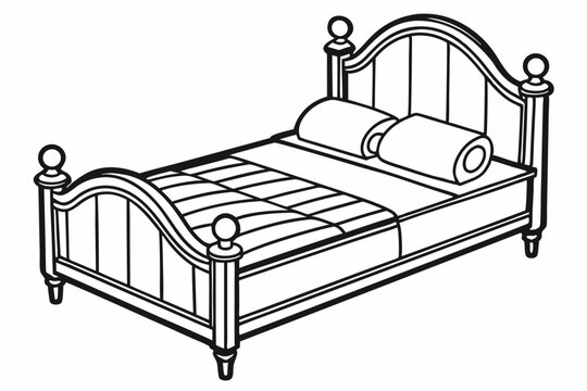 recommend clip art: line art bed vector illustrations 