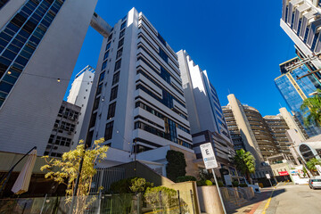 Fototapeta premium prédios do centro de Florianopolis Santa Catarina Brasil Florianópolis