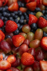 Vertical Shot of Fruit Salad