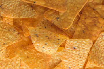 nacho snack food mexican yellow crunchy mexico salt tortilla meal party