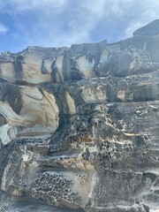 Fototapeta premium Rock formation at Bondi Beach