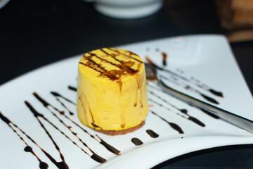 sweet and sour dessert on a plate