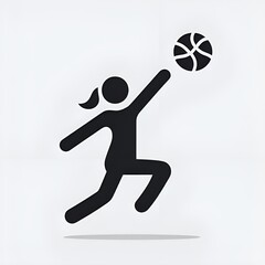 basketball player icon