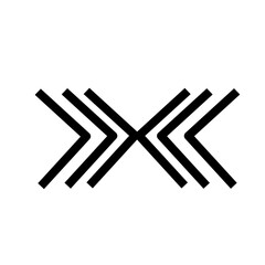 minimalist line motif