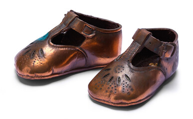 Bronze Baby Shoes