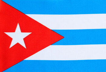 Cuba Flag Flat