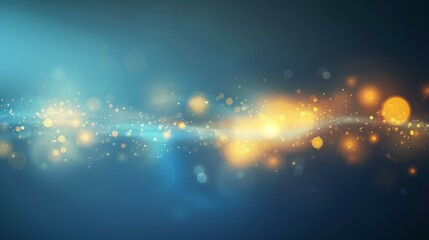Obraz premium Bright colorful background with bokeh from lens flare