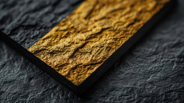 Enchanted business cards made from mystical materials change their appearance to reflect the element of the cardholder s personality