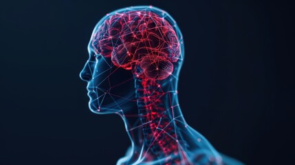 Nanotech implants monitor and enhance human health, providing realtime diagnostics and onthego treatment, integrating healthcare with microscopic innovation, with copy space