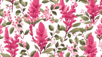 This beautiful pink Amaranth flower pattern background creates a romantic and mesmerizing atmosphere, adding a touch of beauty that soothes the soul.