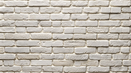 Obraz premium vintage white brick wall texture background