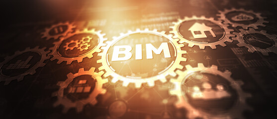 BIM. Building Information Model. Updated construction and design model