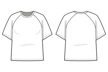 Oversized Raglan T-Shirt