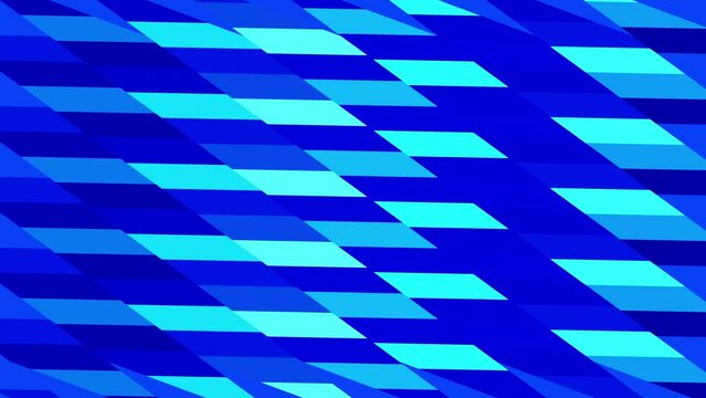 Light blue Abstract Square Collage Set of Blue Pattern Background
