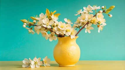 still life with flowers