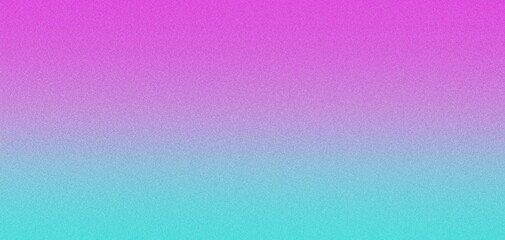 Abstract Grainy noise texture wide poster background. retro backdrop design, smooth color gradient banner wallpaper.