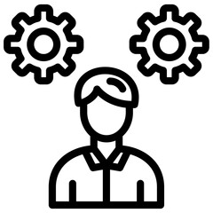 Hard Skills Training Icon