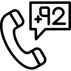 Phone Number Icon