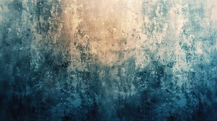 Fototapeta premium A blue and white background with a few drops of water. The water drops are scattered all over the background, creating a sense of movement and energy