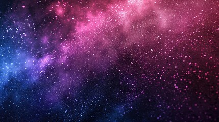 Obraz premium A purple and blue galaxy with a lot of stars. The colors are vibrant and the stars are scattered throughout the sky