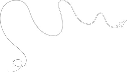 Airplane path, airline route, travel, flight