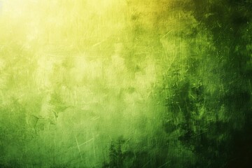 Fototapeta premium A green background with a greenish yellowish color. The background is blurry and has a rough texture