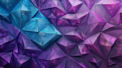 purple cyan abstract tesselated triangles 