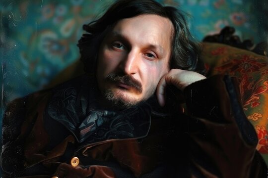 Literary giant: Nikolai Vasilyevich Gogol, russian prose writer, playwright, critic, publicist, acclaimed as key figure in russian literature, known for his enduring works, critical acclaim.