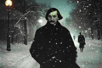 Literary giant: Nikolai Vasilyevich Gogol, russian prose writer, playwright, critic, publicist, acclaimed as key figure in russian literature, known for his enduring works, critical acclaim.