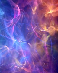 Obraz premium Colorful abstract art in various hues.