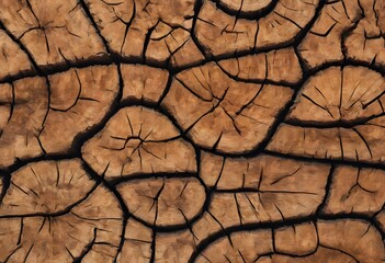 A close-up photograph of a rustic wooden surface showcasing the natural textures and rich colors of aged wood