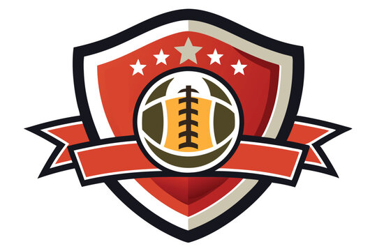 Dynamic Soccer Ball Logo in Modern Style