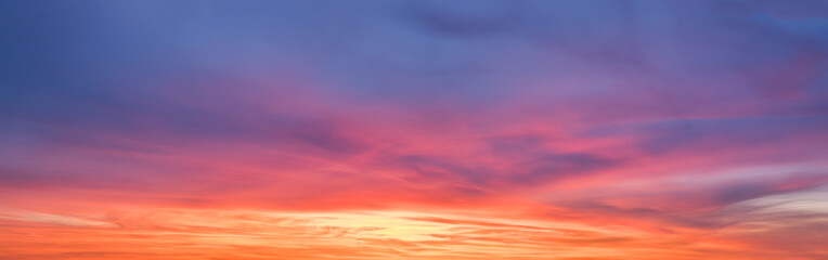 Beautiful dramatic scenic after sunset sky background after sunset