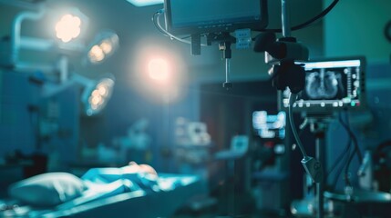 Surgical Equipment in Operating Room