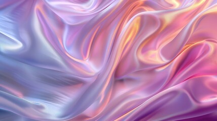 Obraz premium Abstract Iridescent Fabric Texture