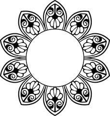 Mandala Monogram Western Heart Yellowstone Sunflower Encanto Mandala Coloring Page Kdp Bundle Design Ornament Mandala Free Mandala Design Mandala Vectors Graphics Mandala Circles Mandala Design Vector