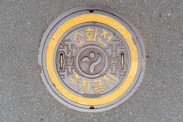 Manhole Lid Design with Korean Fire hydrants