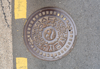 Manhole Lid for Water Supply in Korea