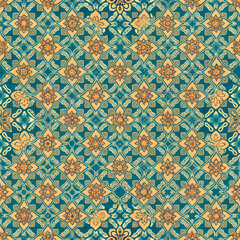 seamless background with abstract patterns of different geometric shapes