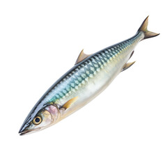 Fototapeta premium Fish isolate on transparent png.