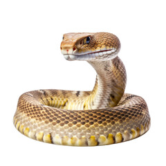 Fototapeta premium Snake isolate on transparent png.