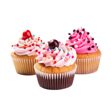 recommend clip art: Cupcakes with icing isolate on transparent png.
                    
