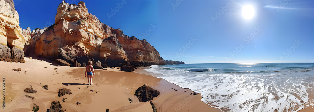 Wall mural Beautiful paradise beach