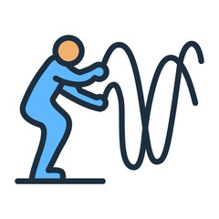 Battle Rope Icon