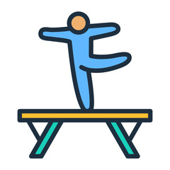 Balance Beam Icon