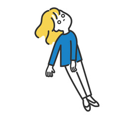 ふらふらな女性