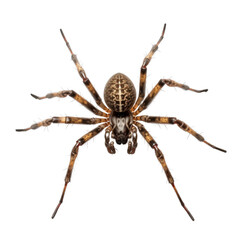 Obraz premium Spider isolate on transparent png.