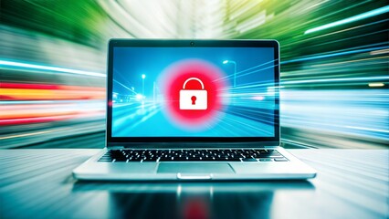 A photo of an cyber security open on a laptop