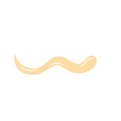 mayonnaise sauce vector illustration