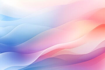 Fototapeta premium Abstract background of flowing ethereal aesthetic with soft and delicate pastel colors blending seamlessly